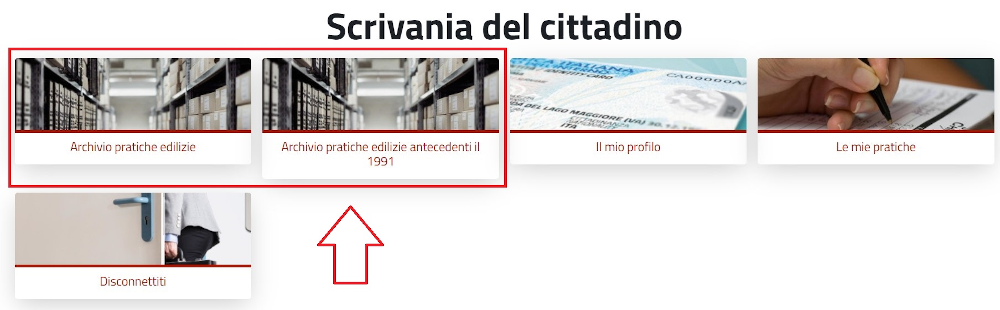 Archivio pratiche edilizie Sportello Telematico Polifunzionale